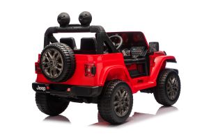 Акумулаторна кола Licensed  Jeep Wrangler Rubicon 392 , Red