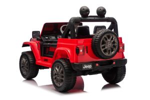 Акумулаторна кола Licensed  Jeep Wrangler Rubicon 392 , Red