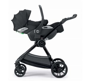 CAM - ZAC , Magnetic Gray 002 - Бебешка количка 2в1 със сгъваем кош за новородено