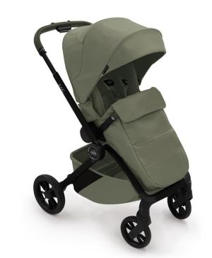 CAM - ZAC , Sage Green 001 - Бебешка количка 2в1 със сгъваем кош за новородено