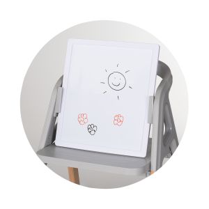 Chipolino - Столче за хранене 4 в1 МУЛТИ , ТЪМНО СИВО