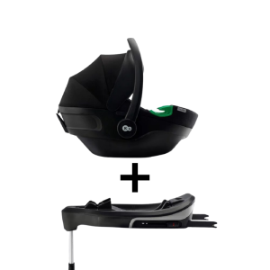 KinderKraft кошче за кола I-Care Harbor Blue + Isofix база