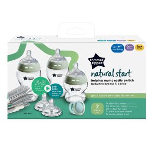 Tommee Tippee Комплект за новородено Easi-Vent СТЪКЛО