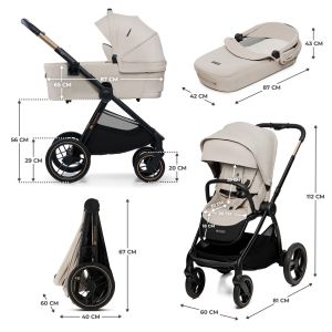 KinderKraft бебешка количка 2в1 NEA 2.0  SOFT BEIGE