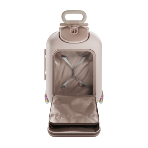 KinderKraft CABBY куфар със седалка ROSE GOLD