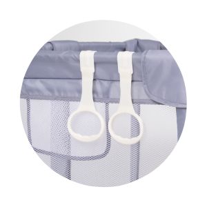CHIPOLINO - Сгъваема кошара за игра  FIESTA120/120см , БЕЖЕ