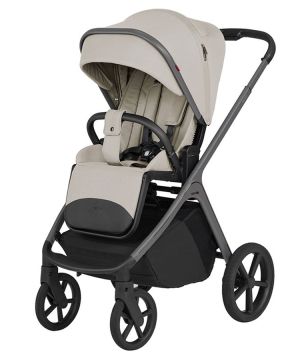 CARRELLO VECTOR CRL - Бебешка количка 2в1 със сгъваем кош за новородено , Zephyr Beige