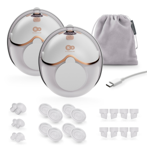KinderKraft MAMAFLOW DOUBLE двойна помпа за кърма GOLDEN