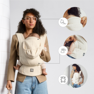 Kinderkraft ELARA ергономична раница BEIGE