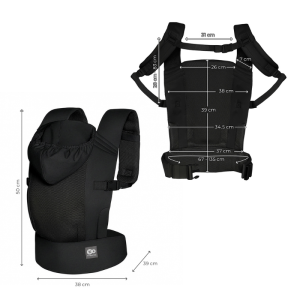 Kinderkraft CARRYBEE ергономична раница GREY