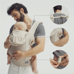 Kinderkraft CARRYBEE ергономична раница GREY
