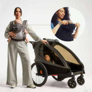 Kinderkraft CARRYBEE ергономична раница GREY