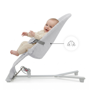 KinderKraft MIMI шезлонг LIGHT GREY