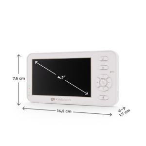 KinderKraft NITEEYE TRAVEL бебефон WHITE