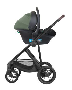 Комбинирана количка 3в1 с кош за новородено Chiara , Army Green 2027