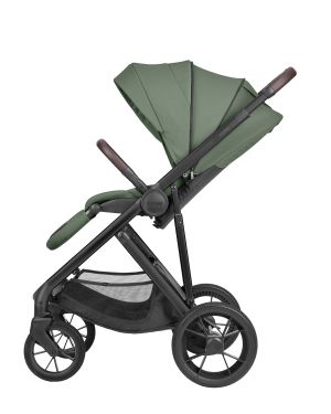 Комбинирана количка 3в1 с кош за новородено Chiara , Army Green 2027