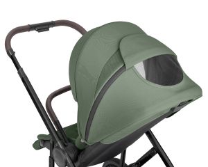 Комбинирана количка 3в1 с кош за новородено Chiara , Army Green 2027
