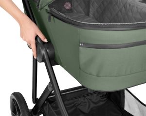 Комбинирана количка 3в1 с кош за новородено Chiara , Army Green 2027
