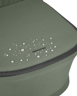 Комбинирана количка 3в1 с кош за новородено Chiara , Army Green 2027