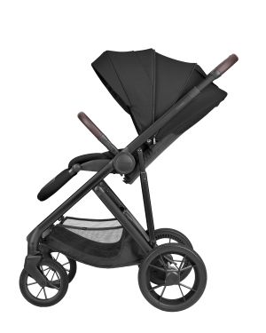 Комбинирана количка 3в1 с кош за новородено Chiara , Black 2027