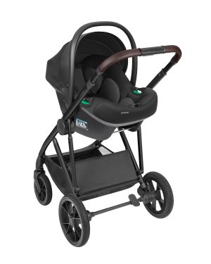Комбинирана количка 3в1 с кош за новородено Chiara , Black 2027