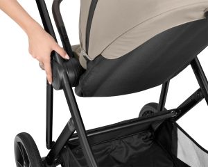 Комбинирана количка 3в1 с кош за новородено Chiara , Beige 2027