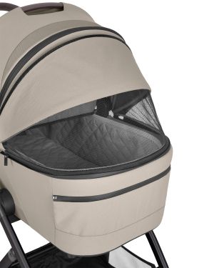 Комбинирана количка 3в1 с кош за новородено Chiara , Beige 2027