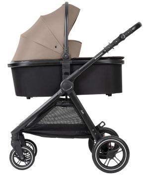  Комбинирана количка 3в1 с кош за новородено - Ava , Beige