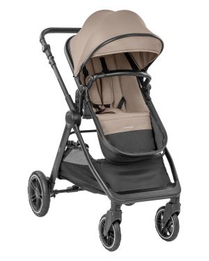  Комбинирана количка 3в1 с кош за новородено - Ava , Beige