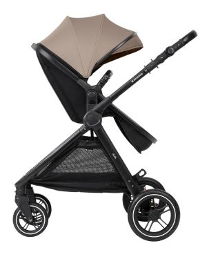 Комбинирана количка 3в1 с кош за новородено - Ava , Beige