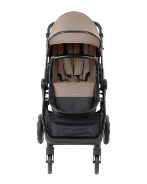  Комбинирана количка 3в1 с кош за новородено - Ava , Beige