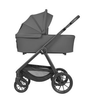  Комбинирана количка 3в1 с кош за новородено - Modena , Dark Grey 2027