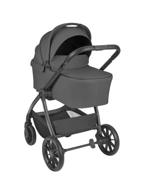  Комбинирана количка 3в1 с кош за новородено - Modena , Dark Grey 2027