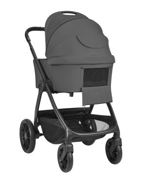  Комбинирана количка 3в1 с кош за новородено - Modena , Dark Grey 2027