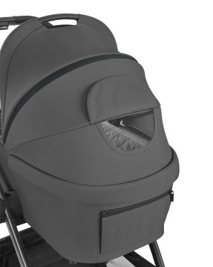  Комбинирана количка 3в1 с кош за новородено - Modena , Dark Grey 2027