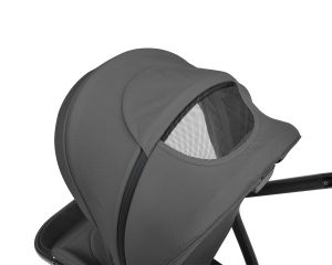  Комбинирана количка 3в1 с кош за новородено - Modena , Dark Grey 2027