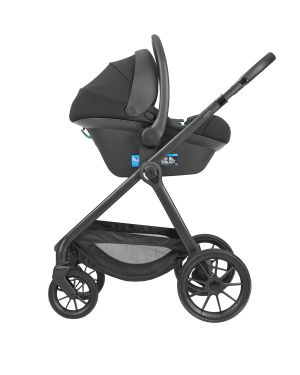  Комбинирана количка 3в1 с кош за новородено - Modena , Dark Grey 2027