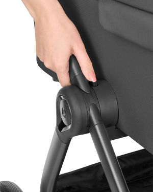  Комбинирана количка 3в1 с кош за новородено - Modena , Dark Grey 2027