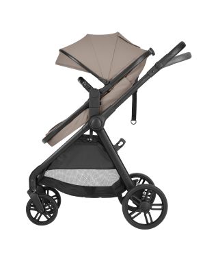 Комбинирана количка 3в1 с трансформиращ кош Eloe , Dark Beige 2027