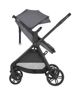 Комбинирана количка 3в1 с трансформиращ кош Eloe , Dark Grey 2027