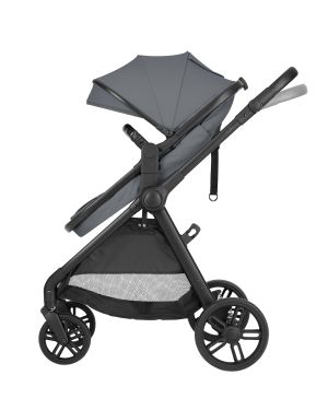 Комбинирана количка 3в1 с трансформиращ кош Eloe , Dark Grey 2027