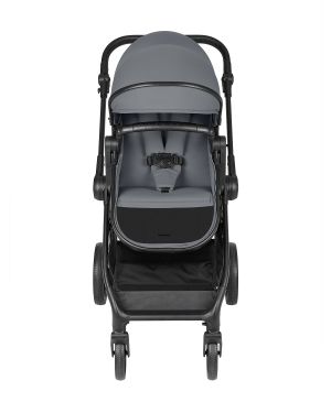 Комбинирана количка 3в1 с трансформиращ кош Eloe , Dark Grey 2027