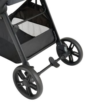 Комбинирана количка 3в1 с трансформиращ кош Eloe , Dark Grey 2027