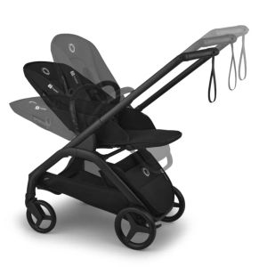 BUGABOO Dragonfly Plus , Heritage Black , Комбинирана бебешка количка 