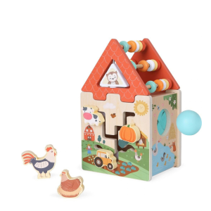 2Kids Toys Дървен комплект за игра 2в1 Ферма