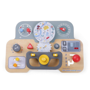 2Kids Toys Дървен комплект за игра автомобилно табло 35х24 см