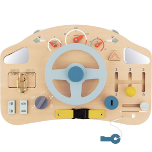 2Kids Toys Дървен комплект за игра автомобилно табло 45х30 см