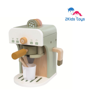 2Kids Toys Дървен комплект за игра Кафе автомат
