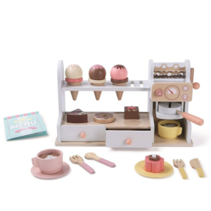 2Kids Toys Дървен комплект за игра Сладкарница  2в1