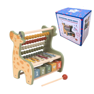 2Kids Toys Дървен музикален комплект Giraffe